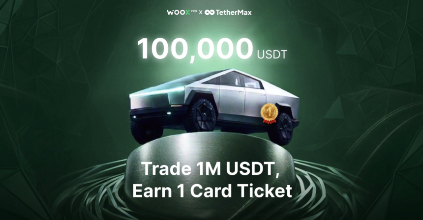  테더맥스, WOO X Pro 거래량 이벤트 진행…최대 10만 USDT 보상 