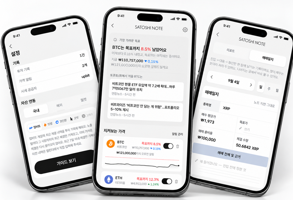 토큰포스트, ‘사토시노트™’ 앱 출시 이벤트 시작…거래소 연동하면 커피쿠폰 쏜다