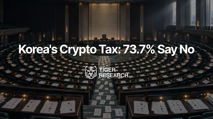  가상자산 과세, 시행보다 보완이 먼저?…타이거리서치(Tiger Research), 투자자 82.9% 반대·유예 요구