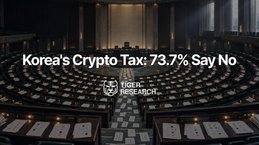 가상자산 과세, 시행보다 보완이 먼저?…타이거리서치(Tiger Research), 투자자 82.9% 반대·유예 요구
