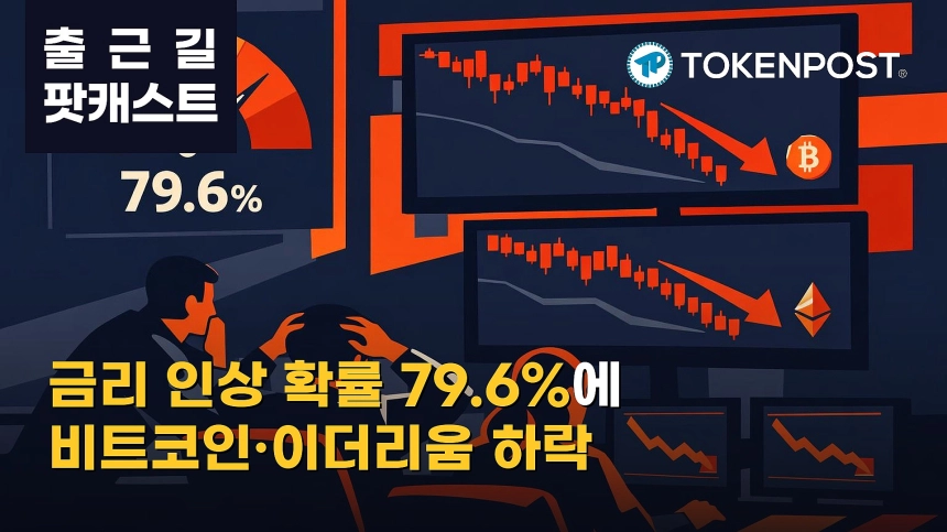 10월 30일 출근길 팟캐스트 — 12월 미 금리 인상 확률 79.6% 반영…비트코인·이더리움 약세