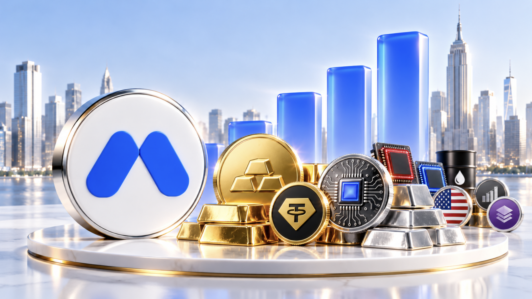 MEXC, 9월 TradFi 현물 거래량 78% 증가…토큰화 주식·금 상품으로 거래 집중