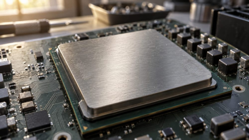 시험 기판에 장착된 데이터센터용 CPU / TokenPost.ai